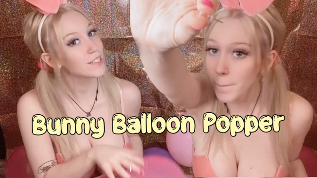 Bunny Balloon Popper video from Gigi Sweets