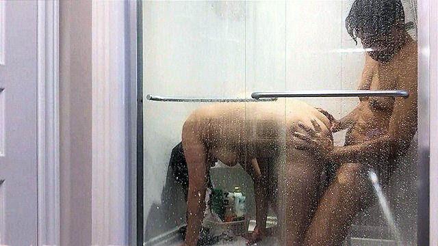 He Left Me Gagging After An Intense Shower Sex video