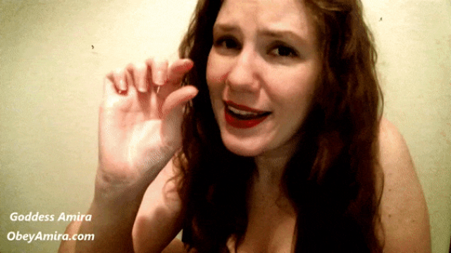 Blackmailed Into Sending Me Dick Pics video from Goddess Amira