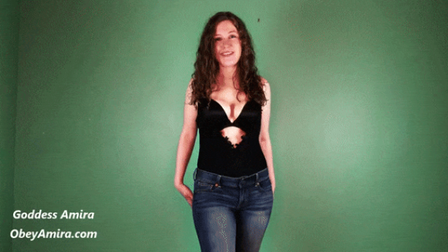 Blue Jeans Jerkaholic video from Goddess Amira