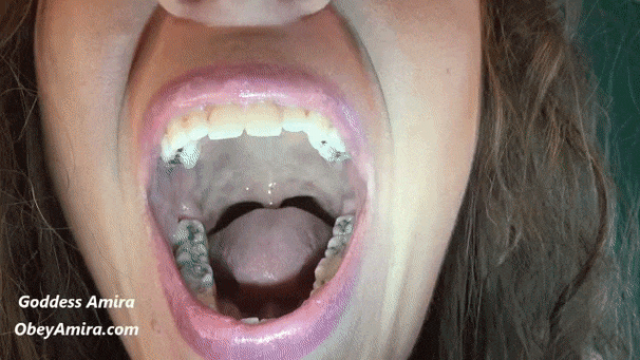 Mouth and Uvula Exploration - Custom video from Goddess Amira