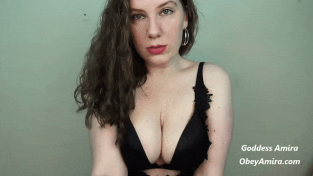 Stroke to My Big Boobs - Custom video from Goddess Amira
