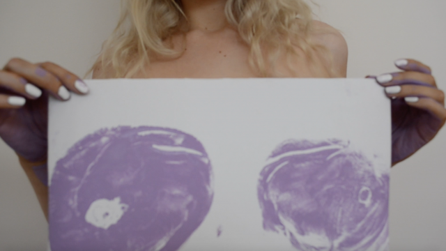 Tit-casso video from Goddess Azalia