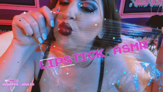 Lipstick ASMR video from Joules Opia