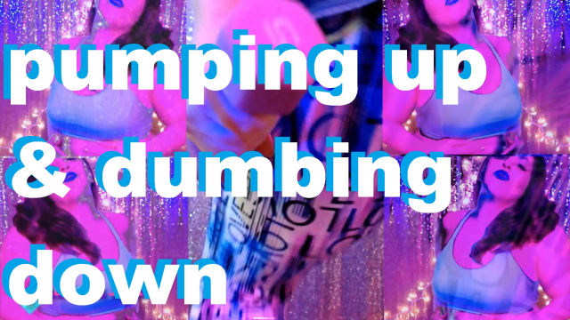 Pumping Up and Dumbing Down video from Joules Opia
