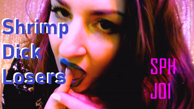 Shrimp Dick Loser SPH JOI Femdom video from Joules Opia