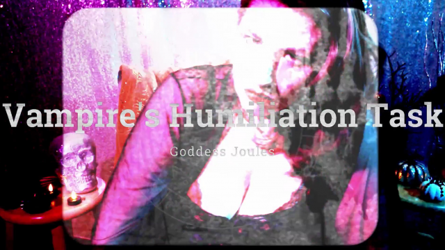 Vampire's Humiliation Task video from Joules Opia