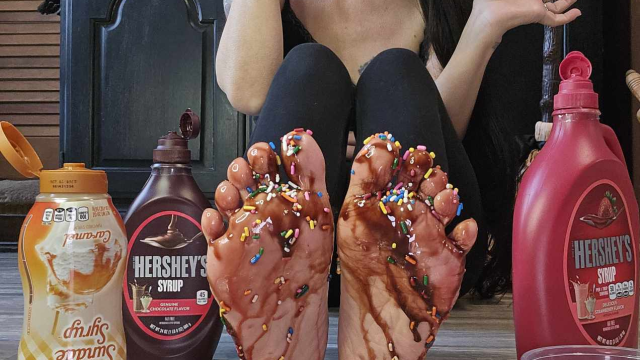 Who Needs Ice Cream When My Feet Are Just As Sweet