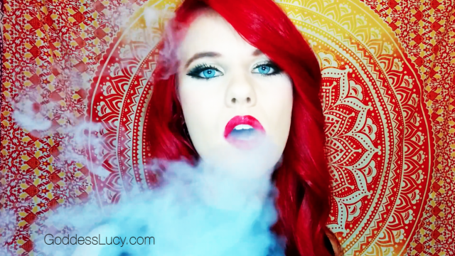 Seductive vaping video from Goddess Lucy