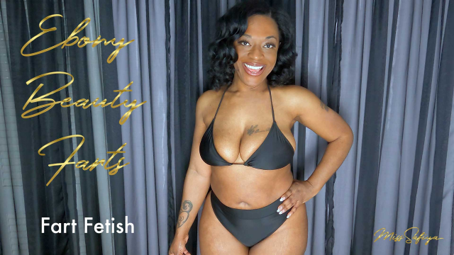 Ebony Beauty Farts video from Miss Safiya
