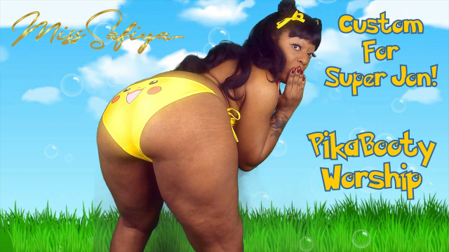 PikaBooty Worship - Custom Video video from Miss Safiya