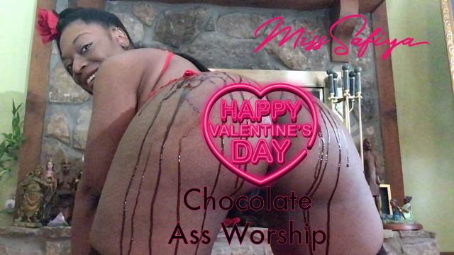Valentine's Day Chocolate A$$ Worship video from Miss Safiya