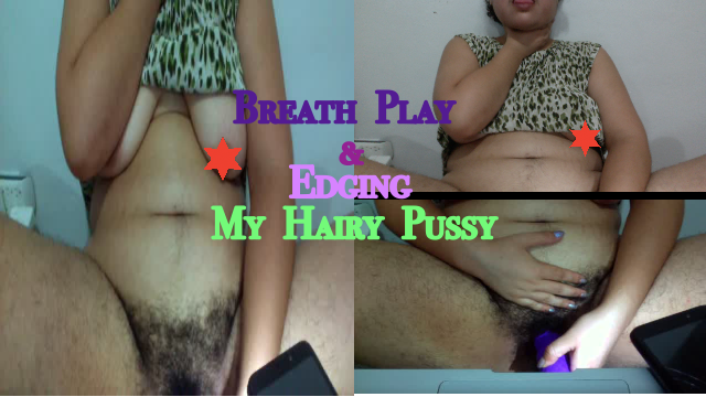 Edging & Breath Play video from Hairy Natura