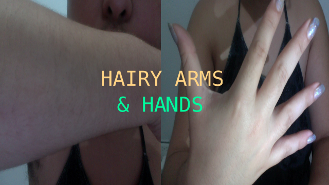 Hairy forearms & hands video from Hairy Natura