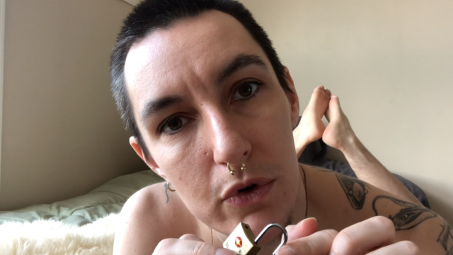 Queer Chastity Oral JOI video from Hannibal Bliss