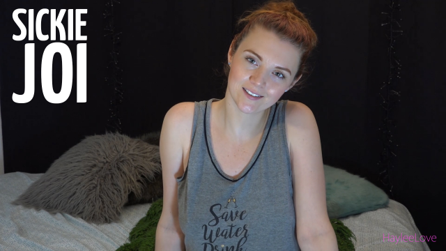 Sickie JOI video from HayleeLove