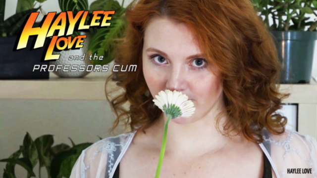 The Professors Cum video from HayleeLove