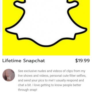 LIFETIME SNAPCHAT! READ DESCRIPTION photo gallery by Eve The Hedon Princess