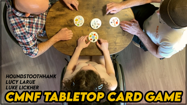 CMNF Tabletop Card Game with Luke and Lucy video from HoundstoothHank
