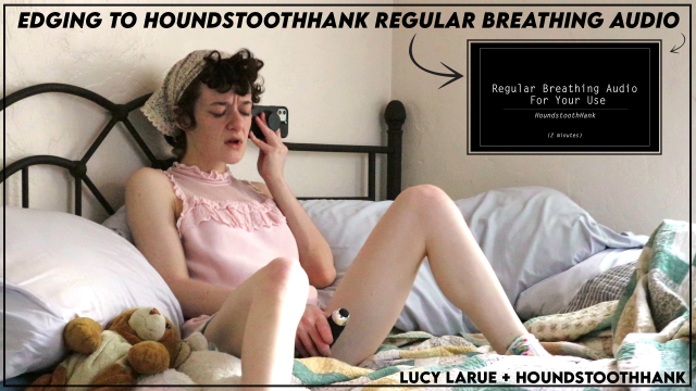 Edging to HoundstoothHank Regular Breathing Audio video from HoundstoothHank