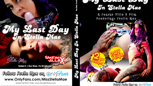 Last Day In Stella Mae - Sexy Petite Alt Model video from Sancho Villa X
