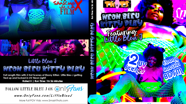 Neon Bleu Kitty Play with Little Bleu J video from Sancho Villa X