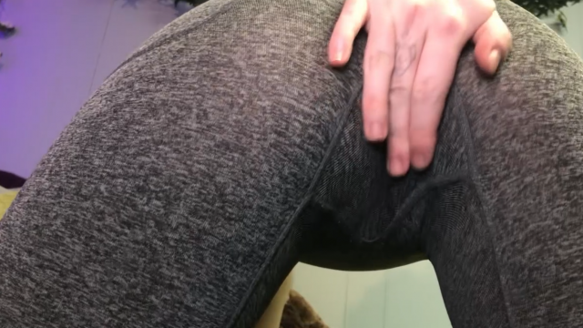 Ass Shaking & Pussy Rubbing in Leggings video from