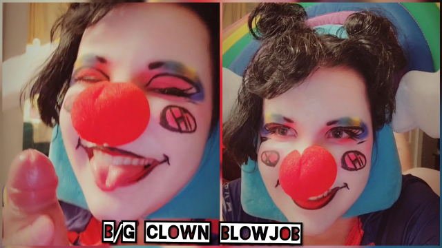 B/G Clown Blowjob video from Invadernoodles
