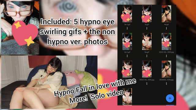 Fall in Love with Me Deeper Hypno + Swirling Hypno eye gif photos Combo! video from Invadernoodles