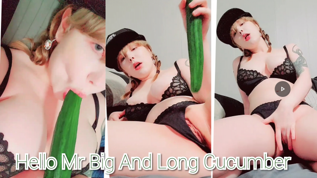 Hello Mr Big And Long Cucumber video from Invadernoodles