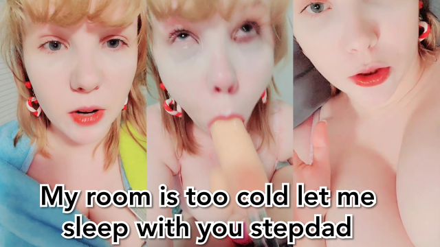 My room is too cold let me sleep with you stepdad video from Invadernoodles