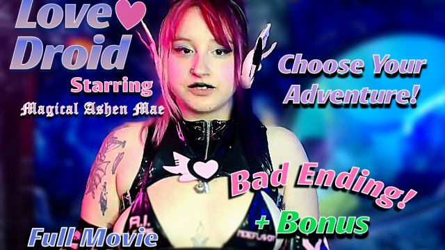 LoveDroid FullMovie Bad Ending + Extended Scene video from ItsMagicalMae