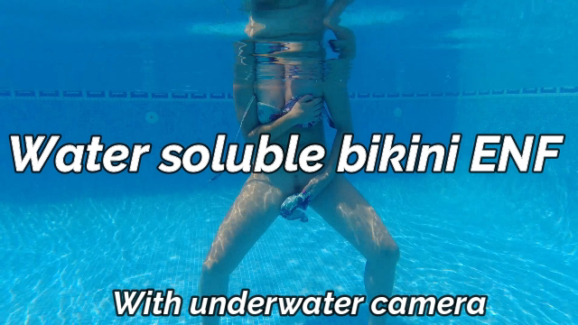 Water Soluble Bikini ENF underwater video from Iviroses