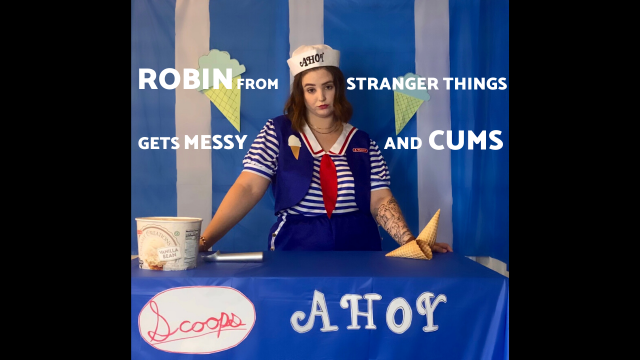 Robin Licks and Drips Ice Cream and Cums video from Ivy De La Courte