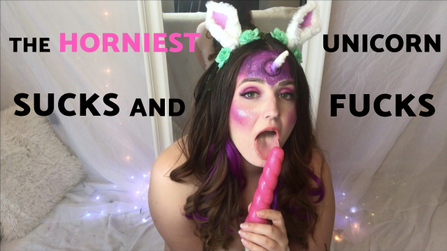 The Horniest Unicorn Sucks and Fucks video from Ivy De La Courte