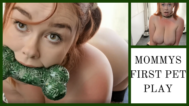 Mommy's First Puppy Play video from Ivy Wild