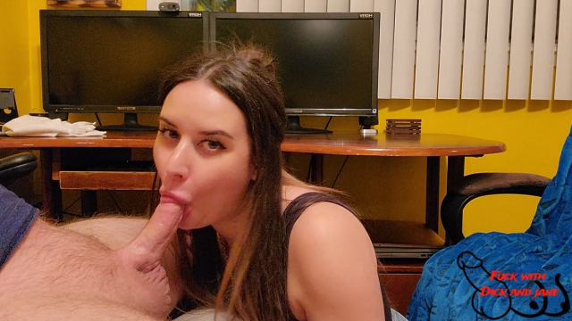 Your Girlfriend's Friend Shows Her How to Suck Dick! video from Jane Teese