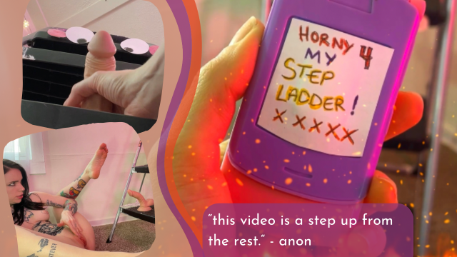custom: horny 4 my step ladder video from Jasper
