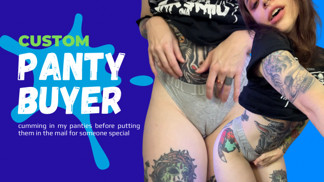 Custom: Panty Buyer video from Jasper