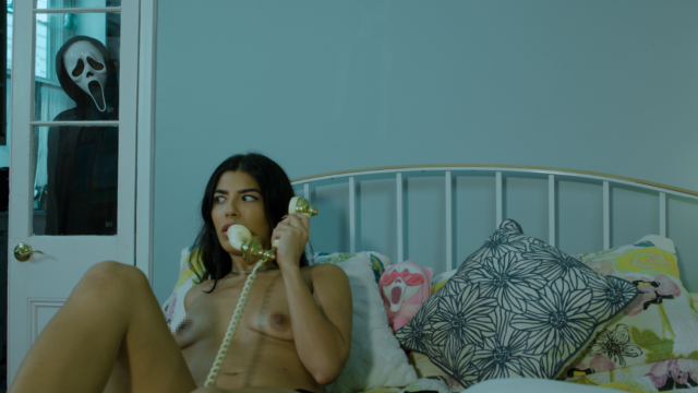 Halloween Ghostface JOI video from Jasmine Sherni