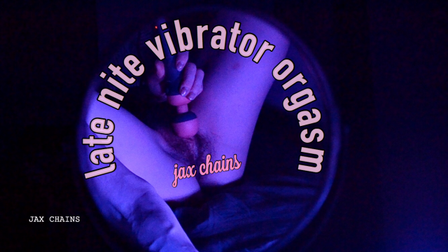Late Nite Vibrator Orgasm video from LUNE