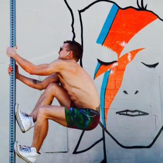 Jay Austin Tie Dye Underwear Shoot photo gallery by Jay Austin