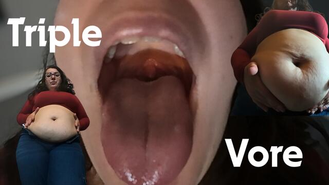 Triple Vore video from Jayne Melons