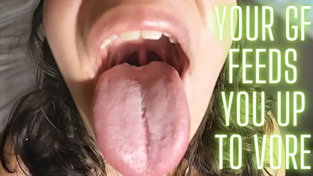 Your GF Feeds You Up To Vore video from Jayne Melons