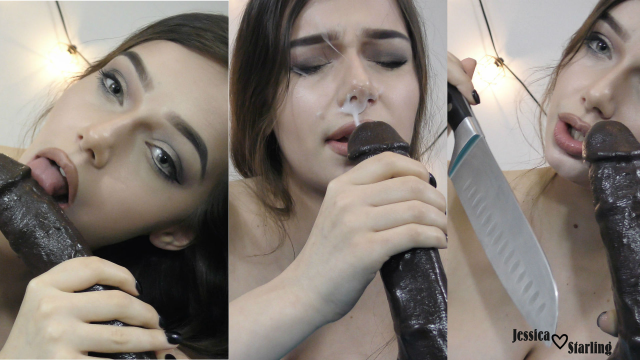 Crazy Ex-GF POV BJ and Facial video from Jessica Starling