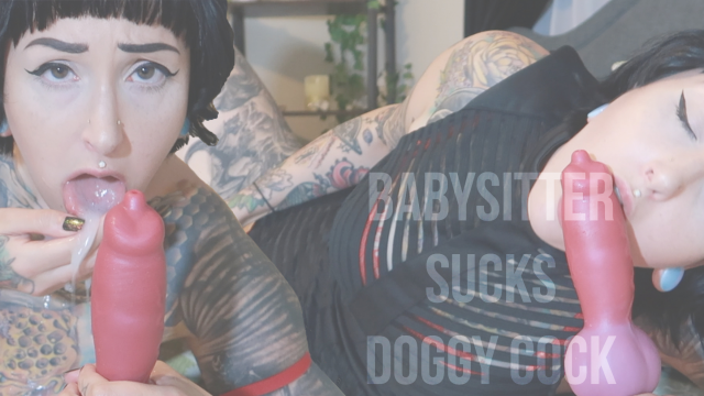Babysitter Sucks Doggy Cock video from Jude Ryan