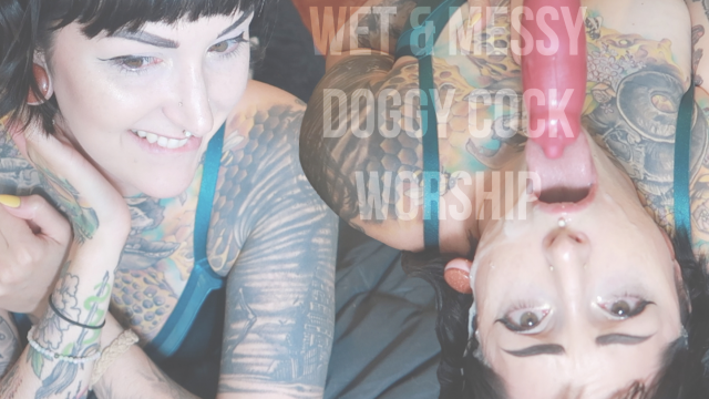 Wet & Messy Doggy Cock Worship video from Jude Ryan
