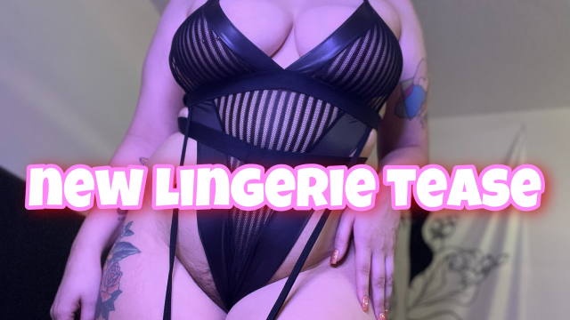 new lingerie tease video from Juicy Jaden