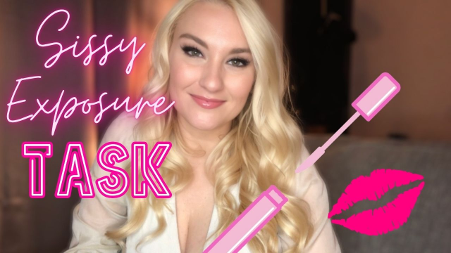 Sissy Exposure Task video from Julia Robbie