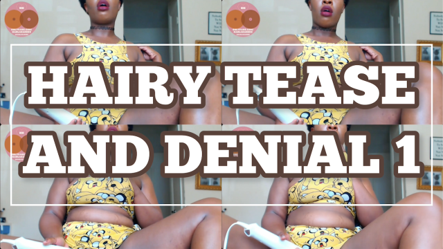 HAIRY TEASE AND DENIAL 1 video from Karla Karess